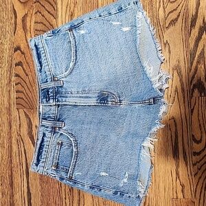 Abercrombie & Fitch The Mom Jean Shorts